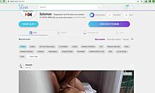 Vidéo maison d'un massage tantrique anal de couples coquins avec de gros seins