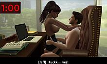 Die verheirateten Frauen Heiße Begegnung mit ihrem Nachbarn in Sims 4
